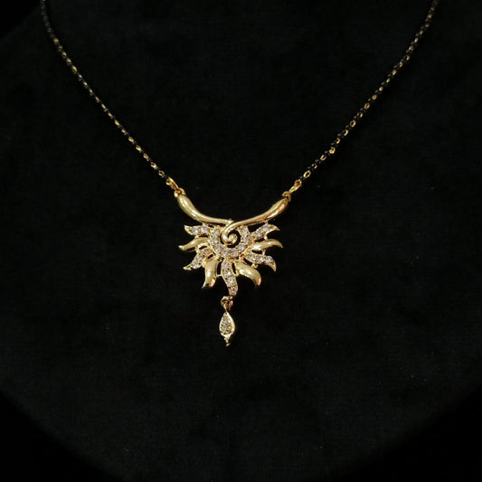 Women’s Traditional Gold-Plated Mangalsutra – Luxury Everyday Jewelry by Blingso