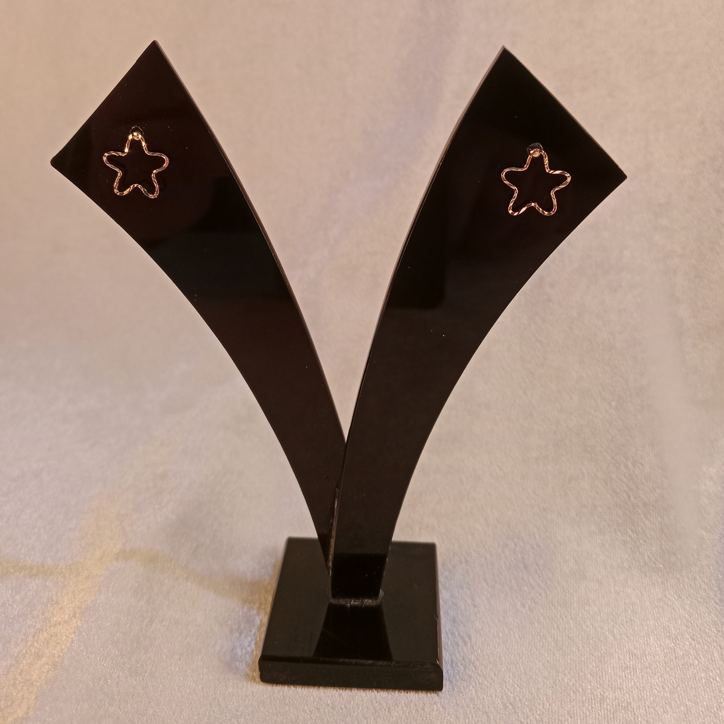 Star Shape Earring Studs – Gold Tone