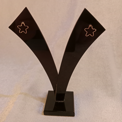 Star Shape Earring Studs – Gold Tone