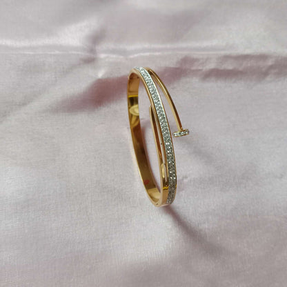 Cartier Inspired Golden Bracelet – skin-friendly, anti-tarnish bracelet