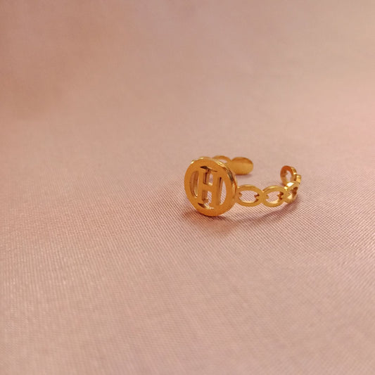 Blingso Hermès Inspired Golden Ring – View 4