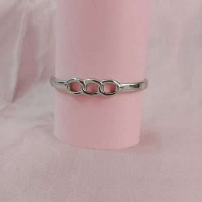 Silver Chainlink Bracelet bracelet by Blingso